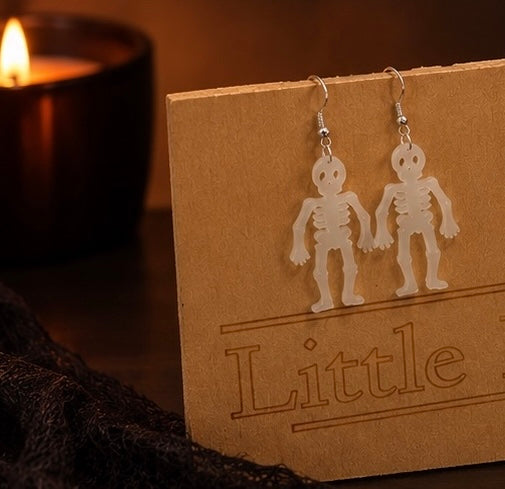 Skeleton Earrings